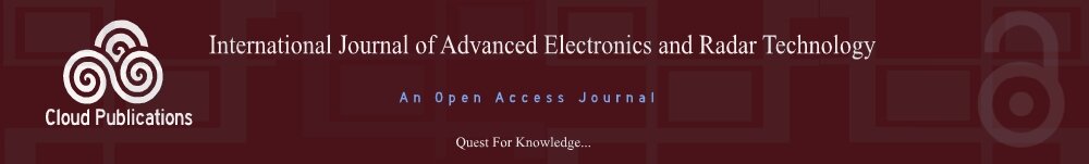 An open Access Journal-International Journal of Advanced Electronics and Radar Technology