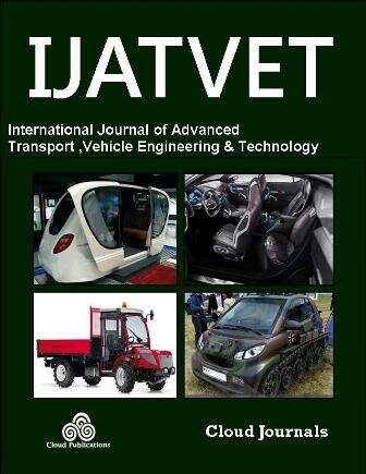 Open Access Peer Reviewed International Journal of Advanced Transport ,Vehicle Engineering and Technology